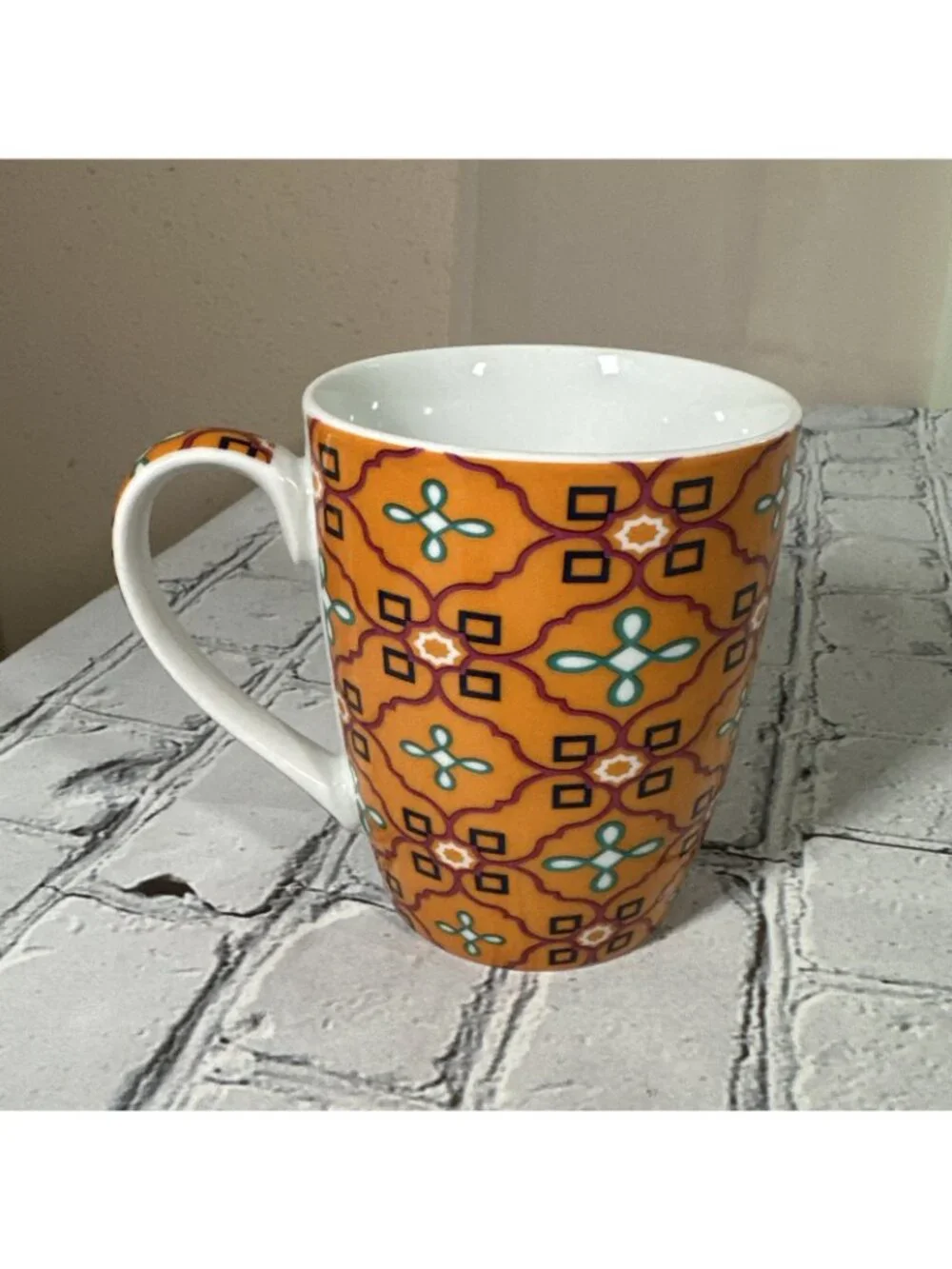 Francesca's 2013 by Mudpie Coffee Mug Teacup Handcrafted 